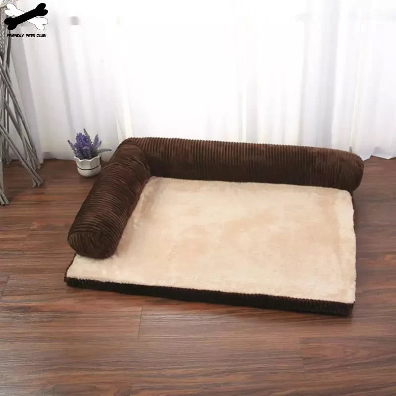 Coussin de couchage à housse amovible
