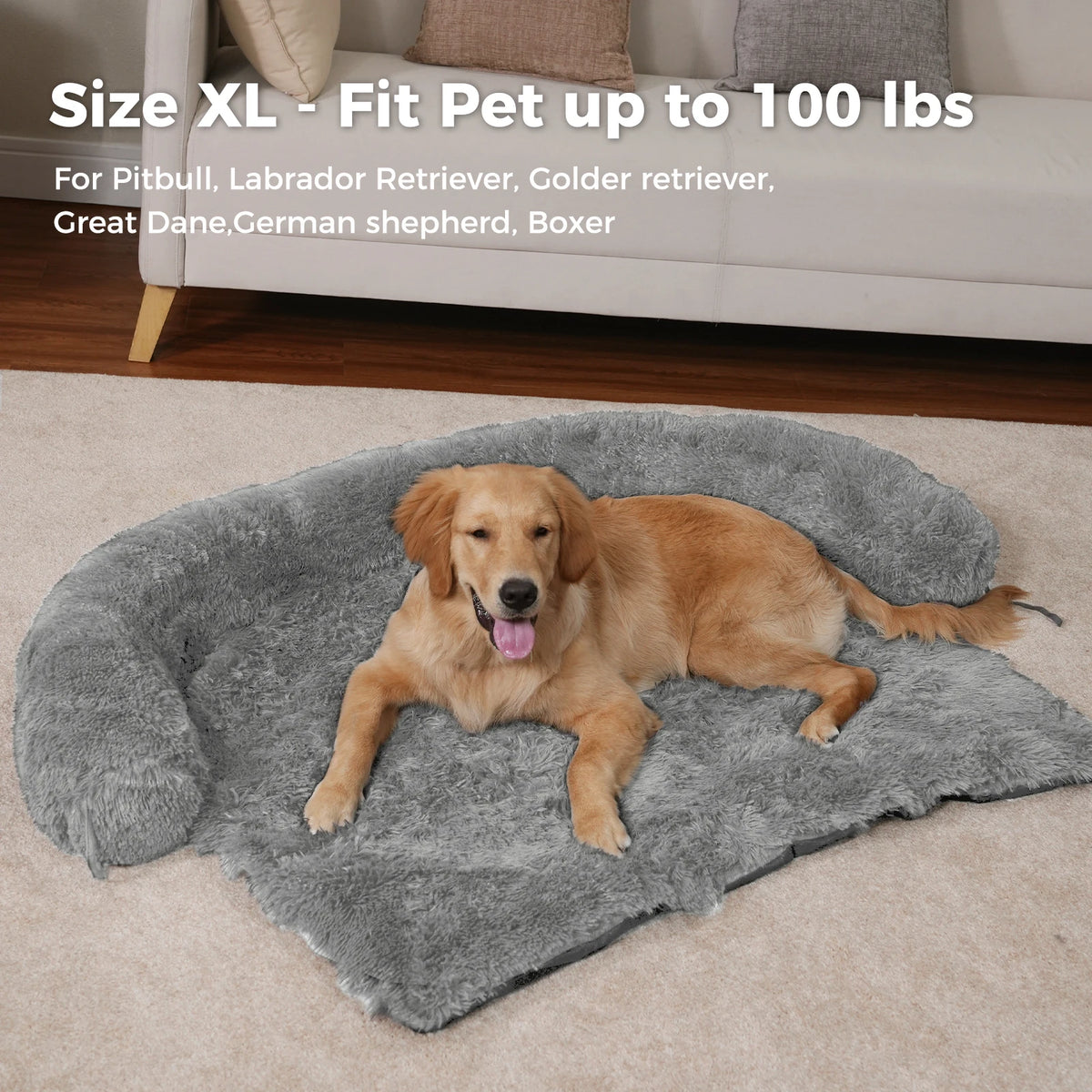 Tapis de couchage moelleux format XL