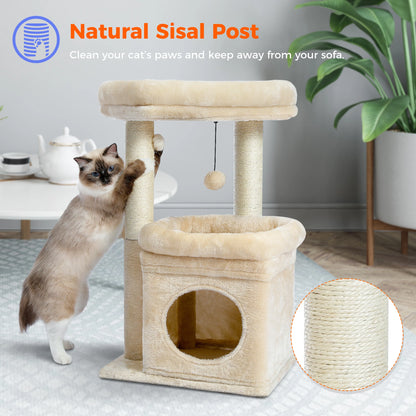 Tour à chat en situation
